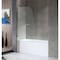 Anzzi Left Drain Tub With 34 x 58 in. Tub Door in Brushed Nickel, 5 ft. SD1001BN-3260L - alternate 1